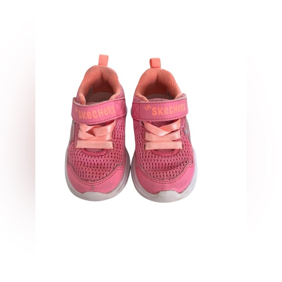 Skechers Toddler Girl Shoe Size 5 Pink - Picture 2 of 7